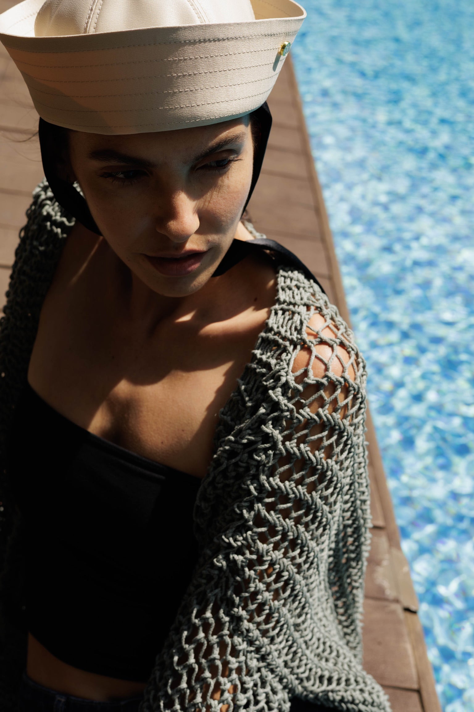 Hand knitted Net