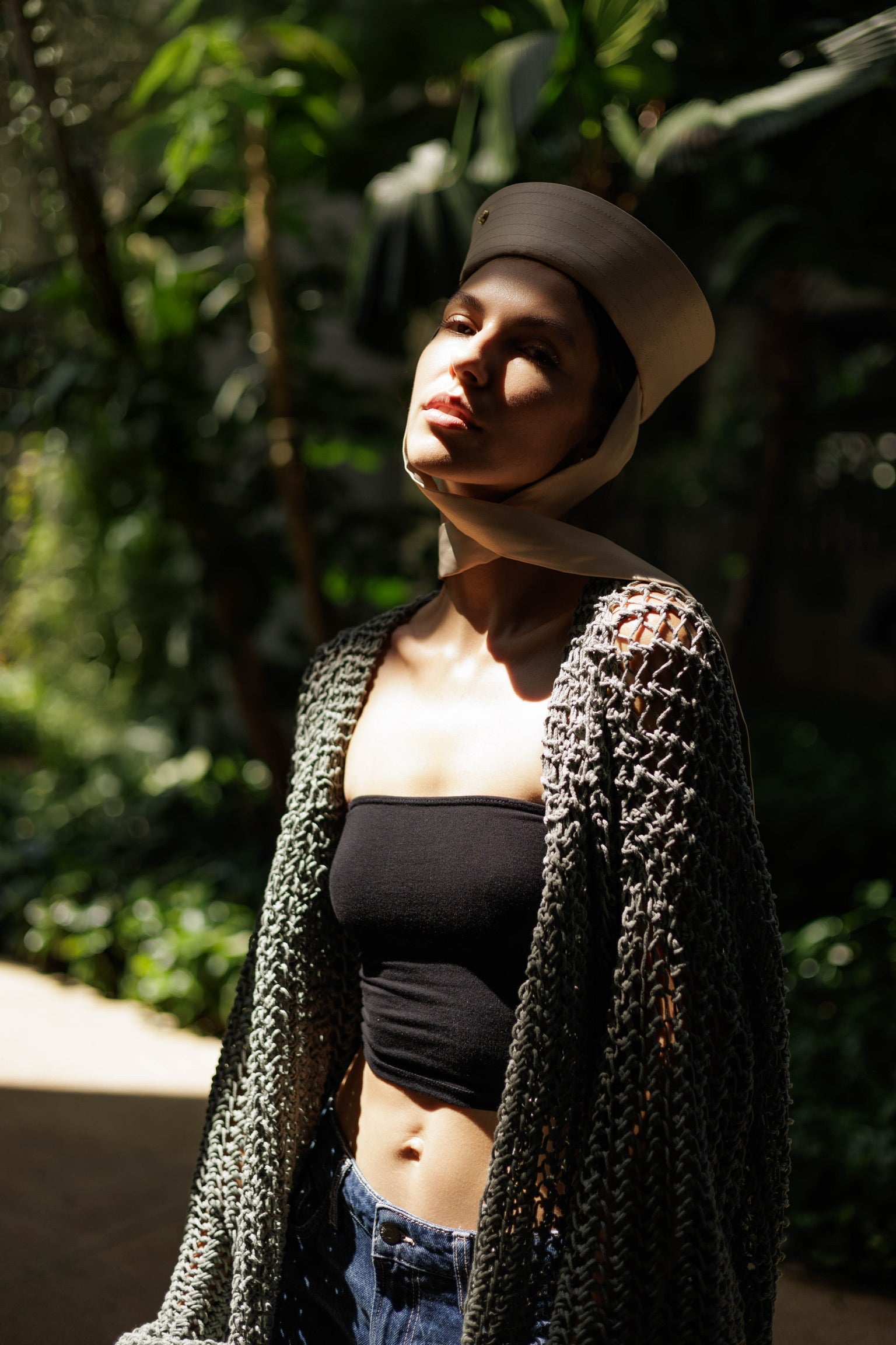 Unisex Net Cardigan Handmade